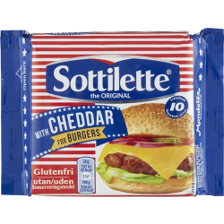 Burger cheddar ost skiver - 200g