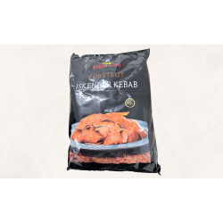 Forstegt Iskender kebab, 2 kg. pose